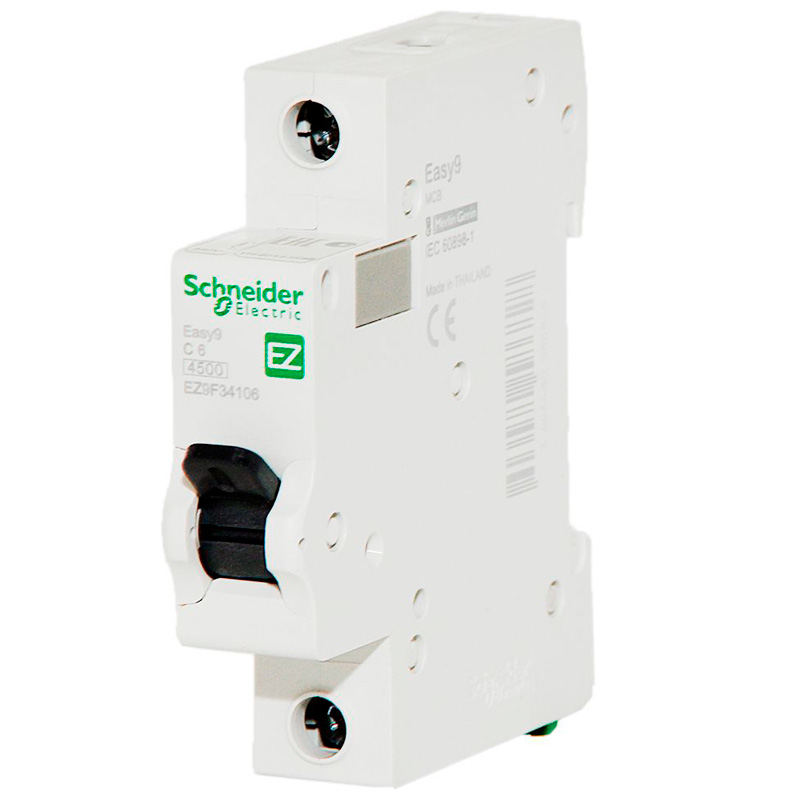 Автоматический выключатель Schneider Electric Easy9 1P 16A
